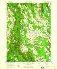 Egremont Massachusetts Historical topographic map, 1:24000 scale, 7.5 X 7.5 Minute, Year 1958