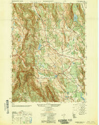 Egremont Massachusetts Historical topographic map, 1:25000 scale, 7.5 X 7.5 Minute, Year 1950