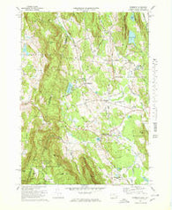 Egremont Massachusetts Historical topographic map, 1:25000 scale, 7.5 X 7.5 Minute, Year 1973
