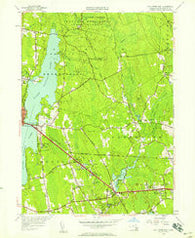 Fall River East Massachusetts Historical topographic map, 1:24000 scale, 7.5 X 7.5 Minute, Year 1951