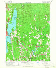 Fall River East Massachusetts Historical topographic map, 1:24000 scale, 7.5 X 7.5 Minute, Year 1963