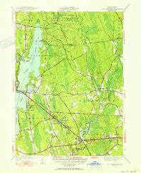 Fall River East Massachusetts Historical topographic map, 1:31680 scale, 7.5 X 7.5 Minute, Year 1951