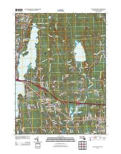 Fall River East Massachusetts Historical topographic map, 1:24000 scale, 7.5 X 7.5 Minute, Year 2012