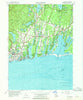 Falmouth Massachusetts Historical topographic map, 1:24000 scale, 7.5 X 7.5 Minute, Year 1957