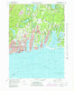 Falmouth Massachusetts Historical topographic map, 1:25000 scale, 7.5 X 7.5 Minute, Year 1972