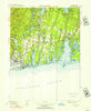 Falmouth Massachusetts Historical topographic map, 1:31680 scale, 7.5 X 7.5 Minute, Year 1946