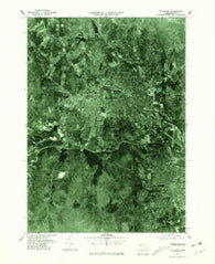 Fitchburg Massachusetts Historical topographic map, 1:25000 scale, 7.5 X 7.5 Minute, Year 1975