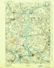 Framingham Massachusetts Historical topographic map, 1:62500 scale, 15 X 15 Minute, Year 1894