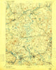Framingham Massachusetts Historical topographic map, 1:62500 scale, 15 X 15 Minute, Year 1894