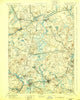 Framingham Massachusetts Historical topographic map, 1:62500 scale, 15 X 15 Minute, Year 1894
