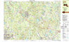 Franklin Massachusetts Historical topographic map, 1:25000 scale, 7.5 X 15 Minute, Year 1987