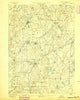 Franklin Massachusetts Historical topographic map, 1:62500 scale, 15 X 15 Minute, Year 1893