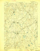 Franklin Massachusetts Historical topographic map, 1:62500 scale, 15 X 15 Minute, Year 1893
