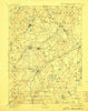 Franklin Massachusetts Historical topographic map, 1:62500 scale, 15 X 15 Minute, Year 1893