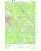 Gardner Massachusetts Historical topographic map, 1:25000 scale, 7.5 X 7.5 Minute, Year 1970
