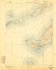 Gay Head Massachusetts Historical topographic map, 1:62500 scale, 15 X 15 Minute, Year 1893