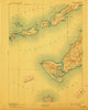 Gay Head Massachusetts Historical topographic map, 1:62500 scale, 15 X 15 Minute, Year 1893