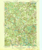Georgetown Massachusetts Historical topographic map, 1:31680 scale, 7.5 X 7.5 Minute, Year 1944
