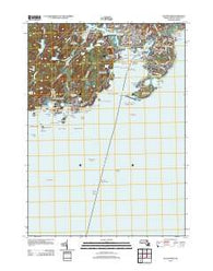 Gloucester Massachusetts Historical topographic map, 1:24000 scale, 7.5 X 7.5 Minute, Year 2012