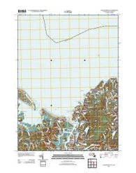 Gloucester OE N Massachusetts Historical topographic map, 1:24000 scale, 7.5 X 7.5 Minute, Year 2012
