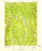 Goshen Massachusetts Historical topographic map, 1:24000 scale, 7.5 X 7.5 Minute, Year 1955