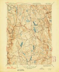 Goshen Massachusetts Historical topographic map, 1:31680 scale, 7.5 X 7.5 Minute, Year 1948