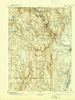 Granville Massachusetts Historical topographic map, 1:62500 scale, 15 X 15 Minute, Year 1895