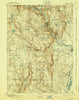Granville Massachusetts Historical topographic map, 1:62500 scale, 15 X 15 Minute, Year 1895