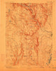 Granville Massachusetts Historical topographic map, 1:62500 scale, 15 X 15 Minute, Year 1895