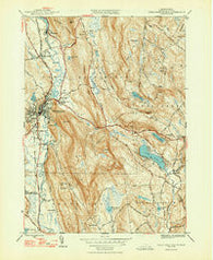 Great Barrington Massachusetts Historical topographic map, 1:31680 scale, 7.5 X 7.5 Minute, Year 1948