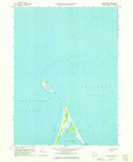 Great Point Massachusetts Historical topographic map, 1:24000 scale, 7.5 X 7.5 Minute, Year 1972