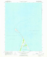 Great Point Massachusetts Historical topographic map, 1:24000 scale, 7.5 X 7.5 Minute, Year 1972