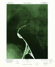 Great Point Massachusetts Historical topographic map, 1:25000 scale, 7.5 X 7.5 Minute, Year 1977