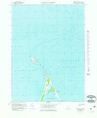 Great Point Massachusetts Historical topographic map, 1:25000 scale, 7.5 X 7.5 Minute, Year 1972