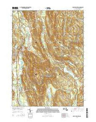 Great Barrington Massachusetts Current topographic map, 1:24000 scale, 7.5 X 7.5 Minute, Year 2015