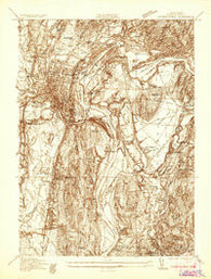 Greenfield Massachusetts Historical topographic map, 1:24000 scale, 7.5 X 7.5 Minute, Year 1936