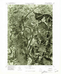 Greenfield Massachusetts Historical topographic map, 1:25000 scale, 7.5 X 7.5 Minute, Year 1975