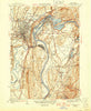 Greenfield Massachusetts Historical topographic map, 1:31680 scale, 7.5 X 7.5 Minute, Year 1941