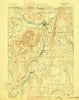 Greylock Massachusetts Historical topographic map, 1:62500 scale, 15 X 15 Minute, Year 1893
