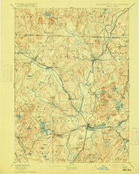 Groton Massachusetts Historical topographic map, 1:62500 scale, 15 X 15 Minute, Year 1893
