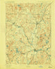 Groton Massachusetts Historical topographic map, 1:62500 scale, 15 X 15 Minute, Year 1893