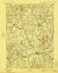 Groton Massachusetts Historical topographic map, 1:62500 scale, 15 X 15 Minute, Year 1893
