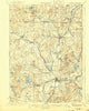 Groton Massachusetts Historical topographic map, 1:62500 scale, 15 X 15 Minute, Year 1936