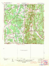 Hampden Massachusetts Historical topographic map, 1:31680 scale, 7.5 X 7.5 Minute, Year 1942