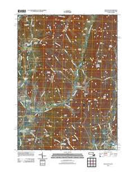 Hancock Massachusetts Historical topographic map, 1:24000 scale, 7.5 X 7.5 Minute, Year 2012