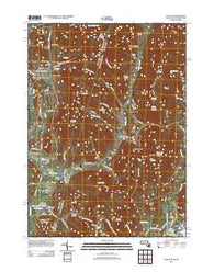 Hancock Massachusetts Historical topographic map, 1:24000 scale, 7.5 X 7.5 Minute, Year 2012