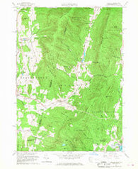 Hancock Massachusetts Historical topographic map, 1:24000 scale, 7.5 X 7.5 Minute, Year 1960