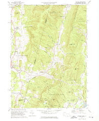 Hancock Massachusetts Historical topographic map, 1:24000 scale, 7.5 X 7.5 Minute, Year 1973