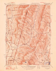 Hancock Massachusetts Historical topographic map, 1:31680 scale, 7.5 X 7.5 Minute, Year 1948
