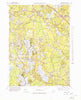 Hanover Massachusetts Historical topographic map, 1:25000 scale, 7.5 X 7.5 Minute, Year 1978